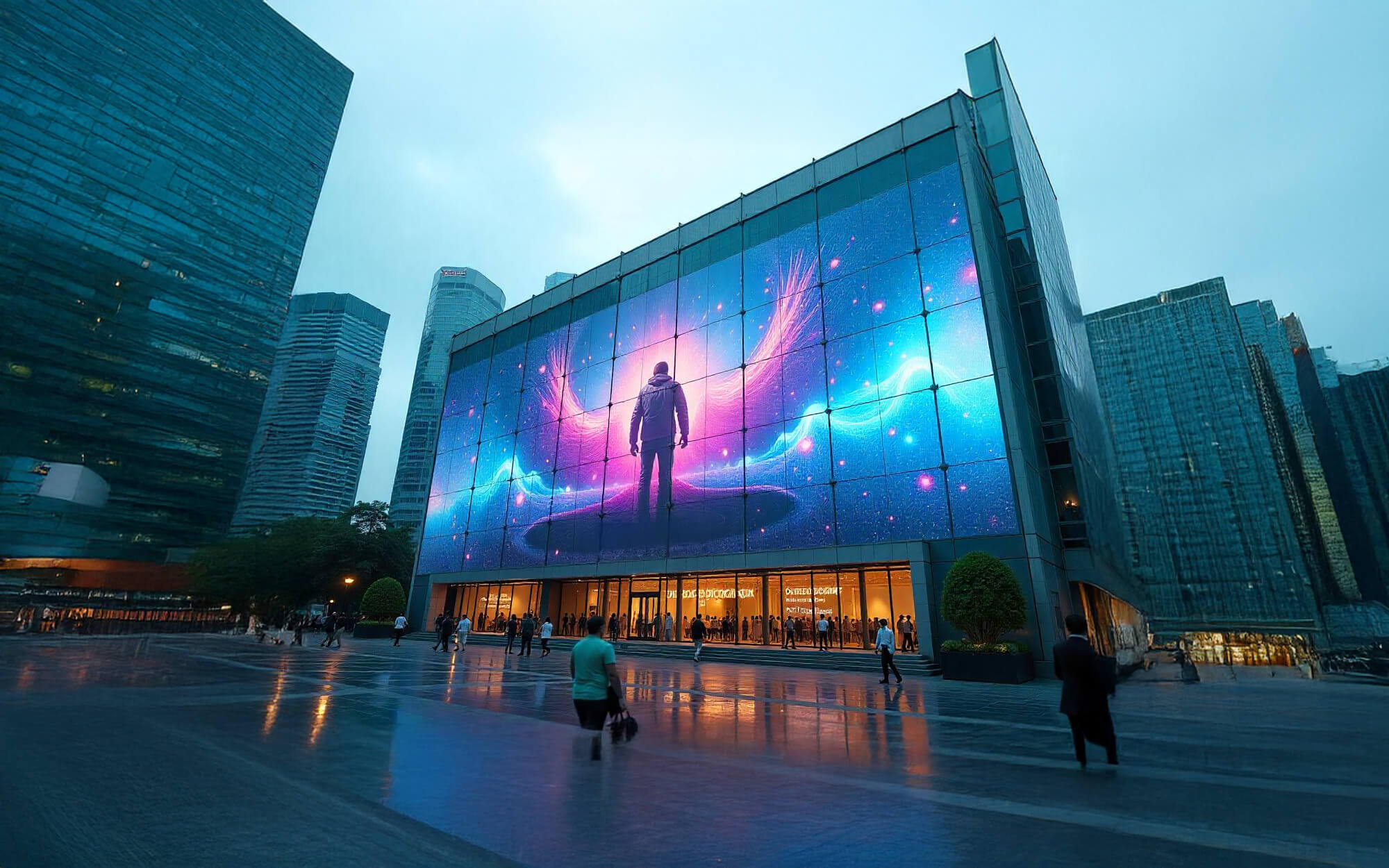 Pixelbase Smart Glass Application: Architectural & Interior Ambience​